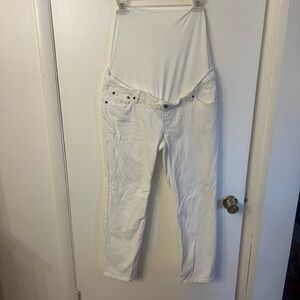 Abercrombie Maternity Ankle Straight Jeans